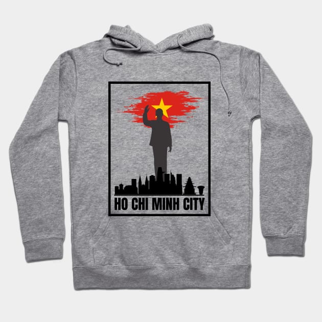 Ho Chi Minh City Vietnam Hoodie by EKLZR